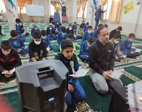 برگزاری مراسم عزاداری دهه فاطمیه در مدرسه برای کلیه پایه – آذرماه1400